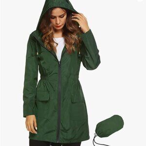 Lomon Women's Waterproof Lightweight Rain Jacket